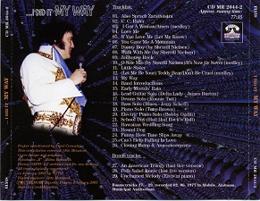 The King Elvis Presley, Back Cover / CD / ...I Did It My Way / 2044-2 / 2005