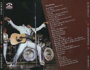 The King Elvis Presley, Back Cover / CD / Autumn Revival / 2053-2 / 2007