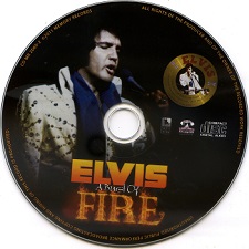 The King Elvis Presley, Back Cover / CD / A Burst Of Fire / 2060-2 / 2011