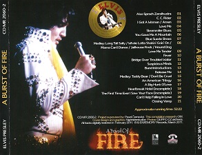 The King Elvis Presley, CD / A Burst Of Fire / 2060-2 / 2011