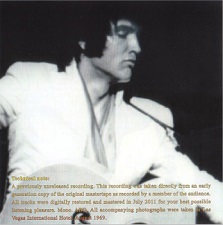 The King Elvis Presley, Inlay / Midnight Resurrection At The International / 2062-2 / 2011