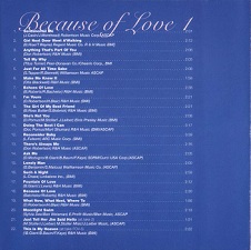 The King Elvis Presley, Memory, CD, Because Of Love Vol. 1, HR00001-2, 1999