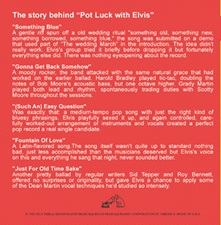 The King Elvis Presley, Front Cover / CD / MS 031862-001, Master & Sessions / Pot Luck [Volume One]