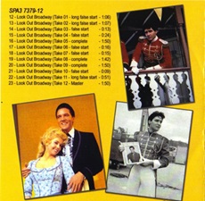 The King Elvis Presley, Front Cover / CD / MS 051465-002, Master & Sessions / Frankie And Johnny