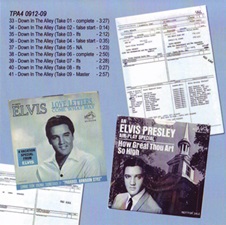 The King Elvis Presley, Front Cover / CD / MS 05252666-001, Master & Sessions / Run On How Great Thou Are Sessions Part One