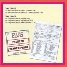 The King Elvis Presley, Front Cover / CD / MS 060470-001, Master & Sessions / By Request Tape 1