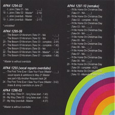 The King Elvis Presley, Front Cover / CD / MS 06081071-005, Master & Sessions / By Another Request Part 5