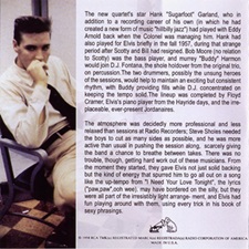 The King Elvis Presley, Front Cover / CD / MS 06101158-002, Master & Sessions / Now And Then Part 2