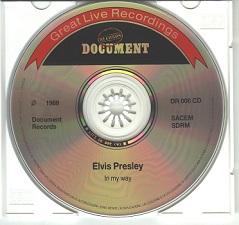The King Elvis Presley, Other, 1988, In My Way