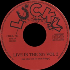 The King Elvis Presley, Other, 1993, Live In The 50's Vol. 2