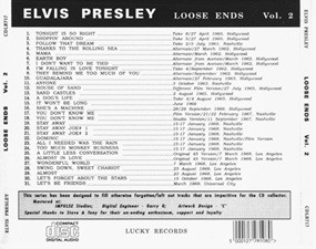 The King Elvis Presley, Other, 1993, Loose Ends - Vol.2