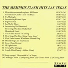 The King Elvis Presley, Other, 1994, The Memphis Flash Hits Las Vegas