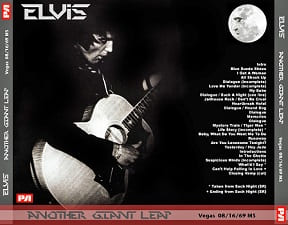 The King Elvis Presley, CDR PA, August 16, 1969, Las Vegas