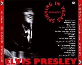 The King Elvis Presley, CDR PA, August 8, 1969, Las Vegas