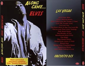 The King Elvis Presley, CDR PA, August 19, 1970, Las Vegas, Nevada