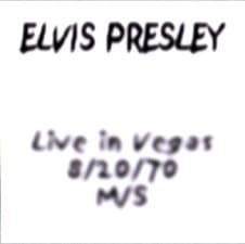 The King Elvis Presley, CDR PA, August 20, 1970, Las Vegas, Nevada