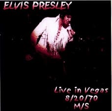 The King Elvis Presley, CDR PA, August 20, 1970, Las Vegas, Nevada