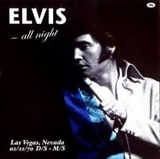 The King Elvis Presley, CDR PA, February 21, 1970, Las Vegas