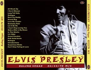 The King Elvis Presley, CDR PA, February 22, 1970, Las Vegas