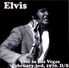 The King Elvis Presley, CDR PA, February 3, 1970, Las Vegas