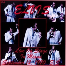 The King Elvis Presley, CDR PA, September 12, 1970, Miami, Florida