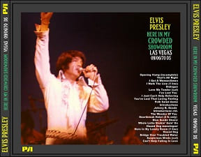 The King Elvis Presley, CDR PA, September 6, 1970, Las Vegas, Nevada