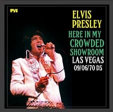 The King Elvis Presley, CDR PA, September 6, 1970, Las Vegas, Nevada