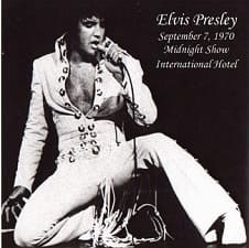 The King Elvis Presley, CDR PA, September 7, 1970, Las Vegas, Nevada