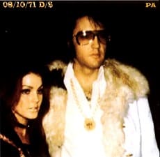 The King Elvis Presley, CDR PA, August 10, 1971, Las Vegas, Nevada