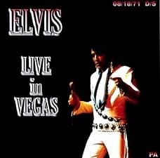 The King Elvis Presley, CDR PA, August 18, 1971, Las Vegas, Nevada
