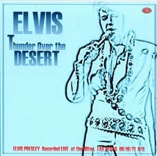 The King Elvis Presley, CDR PA, August 19, 1971, Las Vegas, Nevada