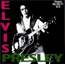 The King Elvis Presley, CDR PA, August 28, 1971, Las Vegas, Nevada