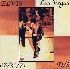 The King Elvis Presley, CDR PA, August 31, 1971, Las Vegas, Nevada