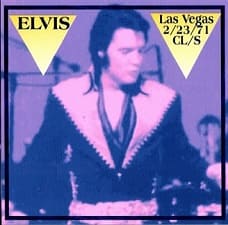 The King Elvis Presley, CDR PA, February 23, 1971, Las Vegas, Nevada