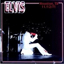 The King Elvis Presley, CDR PA, November 12, 1971, Houston, Texas