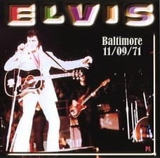 The King Elvis Presley, CDR PA, November 9, 1971, Baltimore, Maryland