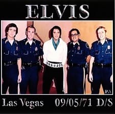The King Elvis Presley, CDR PA, September 5, 1971, Las Vegas, Nevada