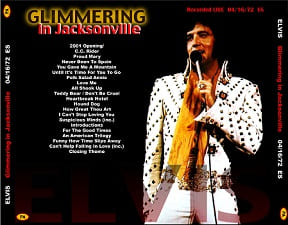 The King Elvis Presley, CDR PA, April 16, 1972, Jacksonville, Florida