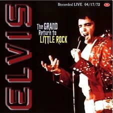 The King Elvis Presley, CDR PA, April 17, 1972, Little Rock, Arkansas
