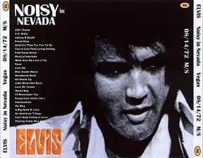 The King Elvis Presley, CDR PA, August 14, 1972, Las Vegas, Nevada