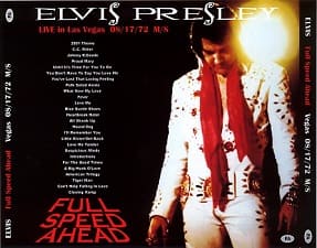 The King Elvis Presley, CDR PA, August 17, 1972, Las Vegas, Nevada