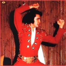 The King Elvis Presley, CDR PA, February 11, 1972, Las Vegas, Nevada