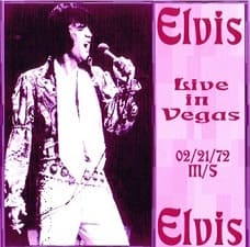 The King Elvis Presley, CDR PA, February 21, 1972, Las Vegas, Nevada