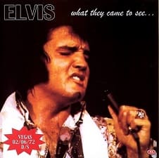 The King Elvis Presley, CDR PA, February 6, 1972, Las Vegas, Nevada