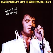 The King Elvis Presley, CDR PA, June 19, 1972, Wichita, Kansas