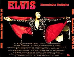 The King Elvis Presley, CDR PA, November 13, 1972, Honolulu, Hawaii