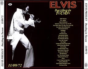 The King Elvis Presley, CDR PA, November 9, 1972, Tucson, Arizona