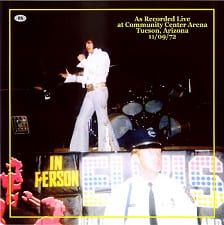 The King Elvis Presley, CDR PA, November 9, 1972, Tucson, Arizona