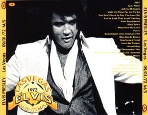 The King Elvis Presley, CDR PA, September 1, 1972, Las Vegas, Nevada