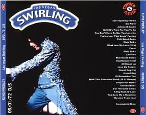 The King Elvis Presley, CDR PA, September 1, 1972, Las Vegas, Nevada